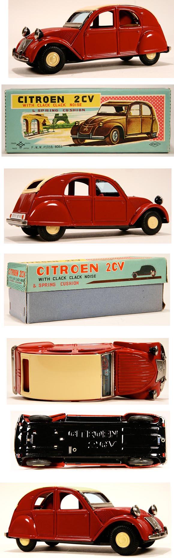 c.1960 Daiya (Terai), Citroen 2CV in Original Box